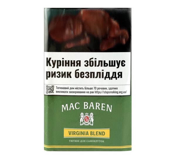 Тютюн для самокруток MAC BAREN VIRGINIA BLEND 30 г