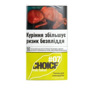 Тютюн для самокруток MAC BAREN # 07 CHOICE 40 г