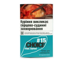 Тютюн для самокруток MAC BAREN # 15 CHOICE 40 г