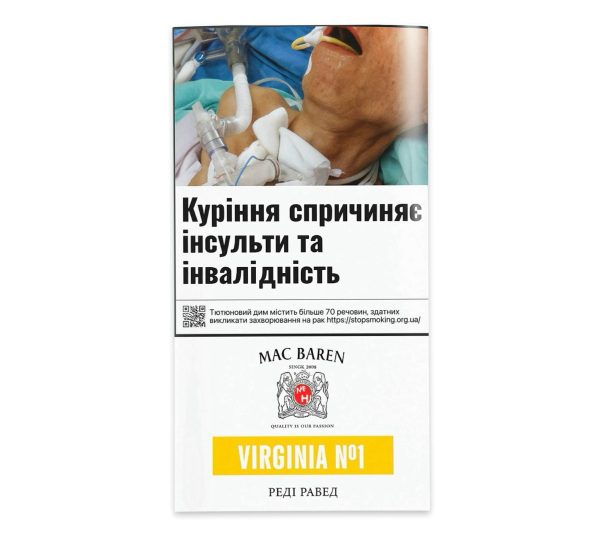 Тютюн для люльки MAC BAREN VIRGINIA NO.1 50 г