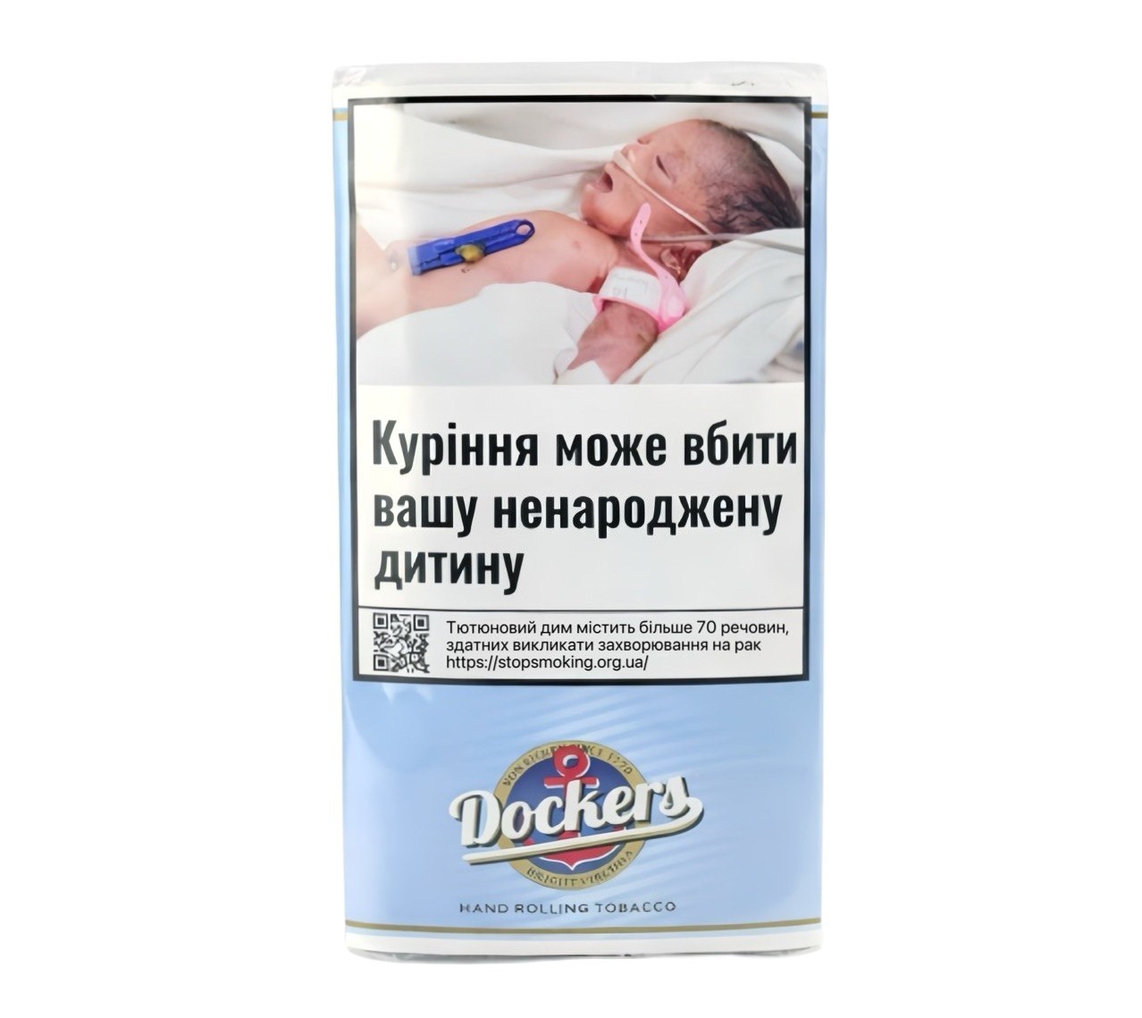 Тютюн для самокруток DOCKERS BLOND 30 г.
